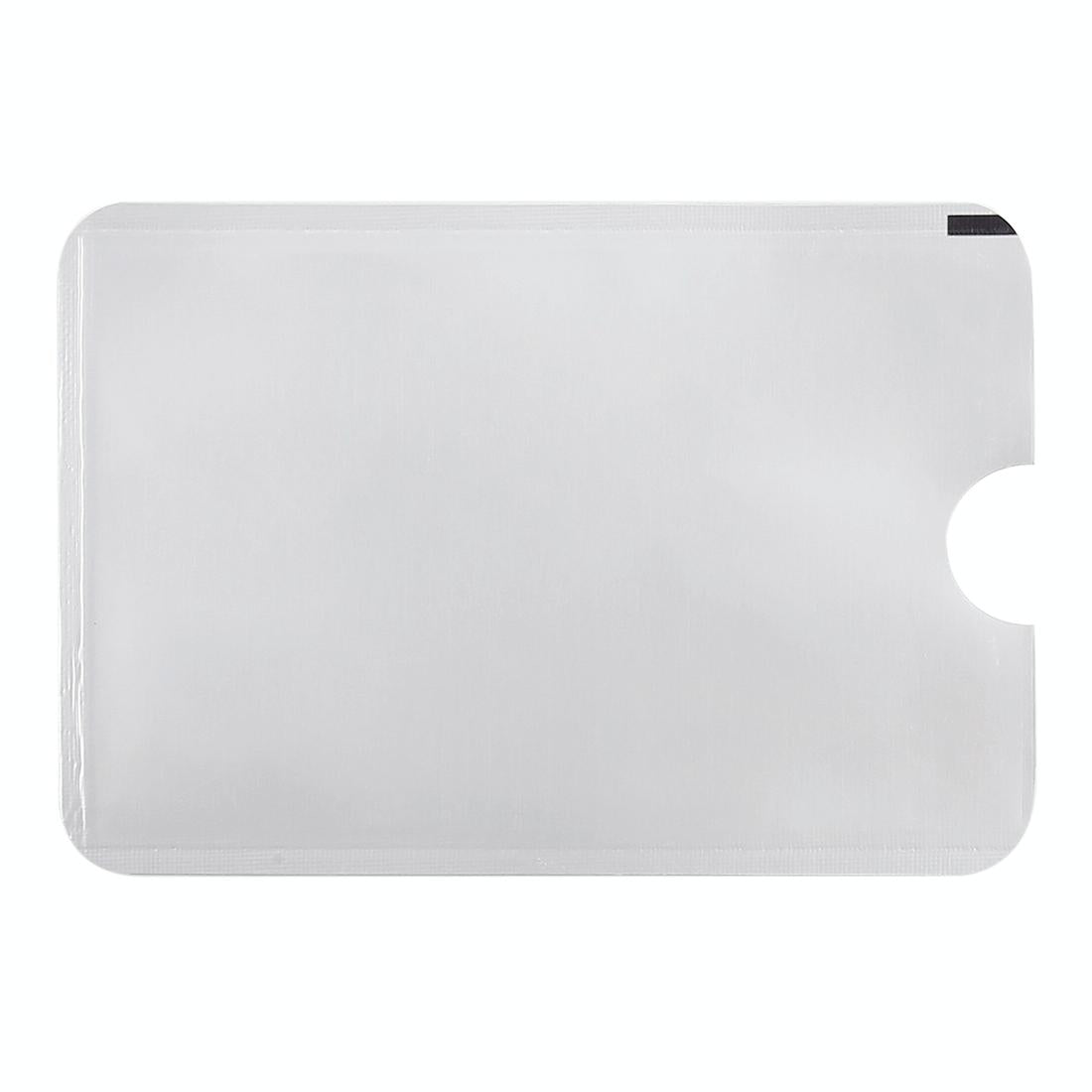 100 Rfid Blocking Aluminum Foil Card Sleeves - 9.1 x 6.3cm 3