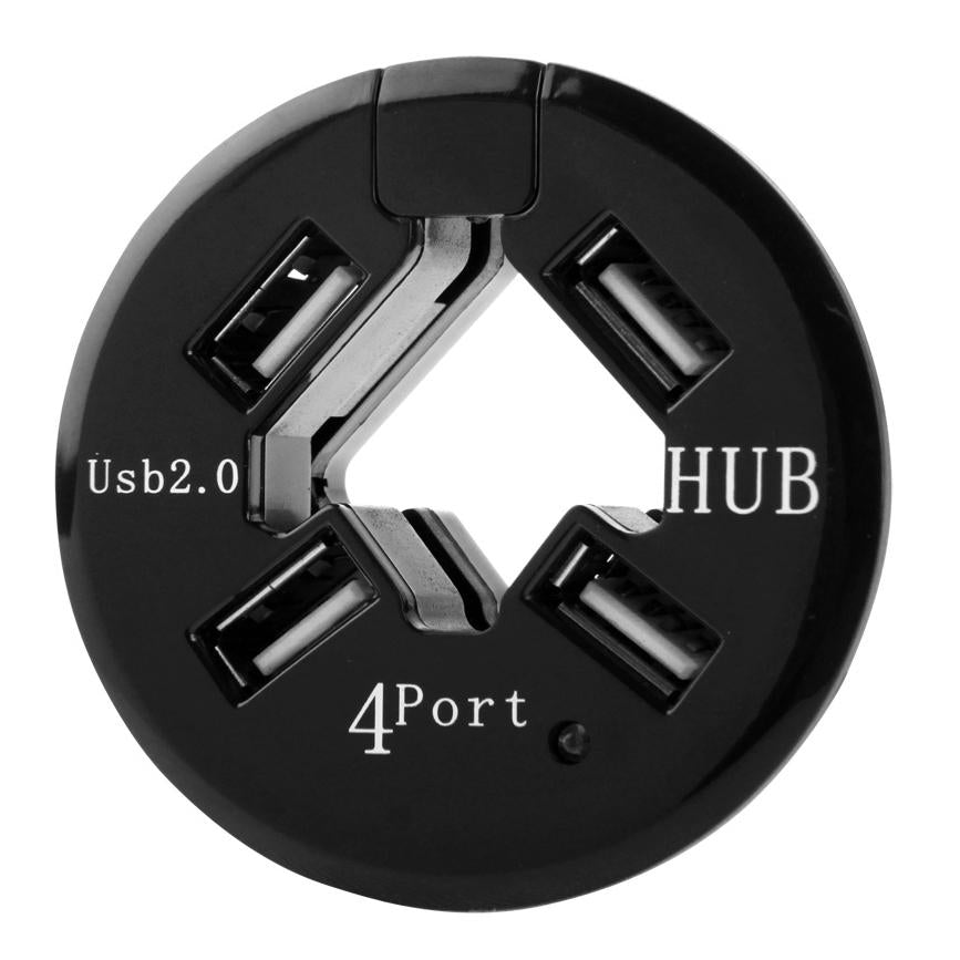 4-Port Usb 2.0 Hub With Anti-Dust Cup 3