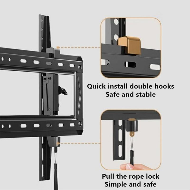 Adjustable Tv Wall Mount Bracket for 65-90 Inch Tvs 7