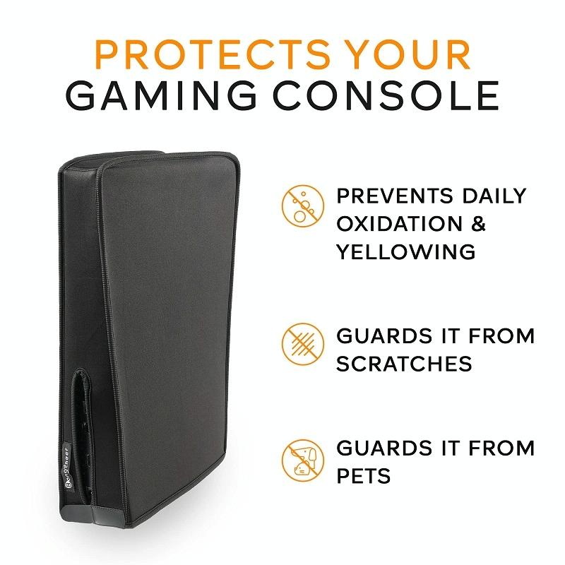Waterproof Dustproof Protective Cover for Ps5 with Digital Optical Drive 5