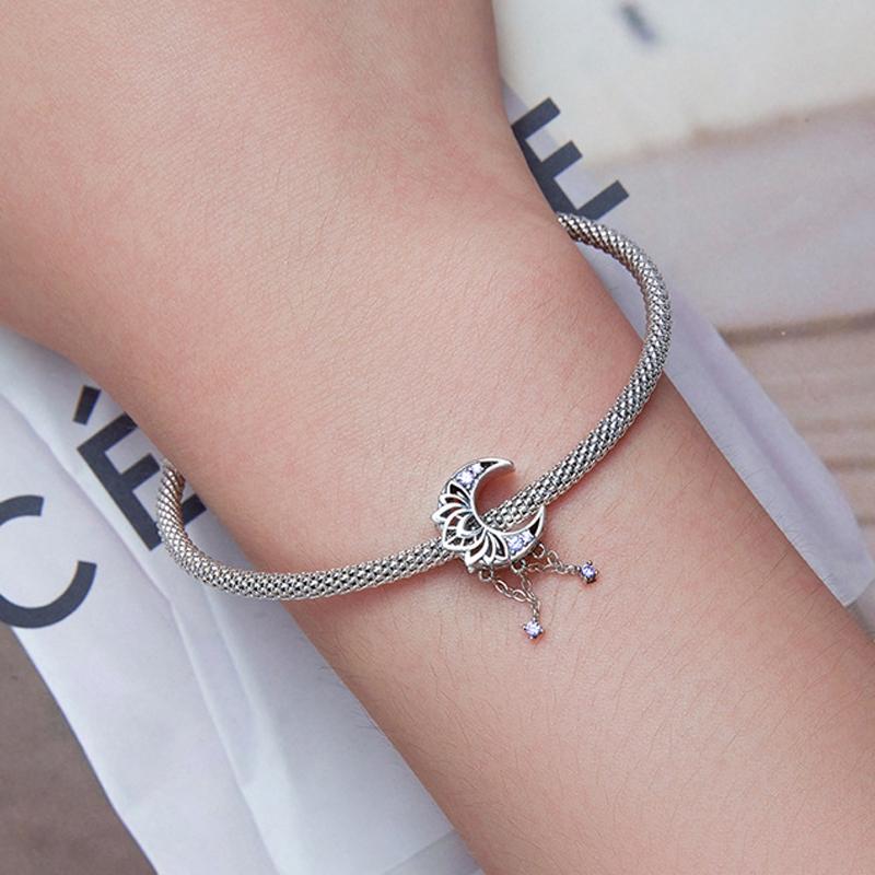 925 Sterling Silver Retro Bead Bracelet Kit 6