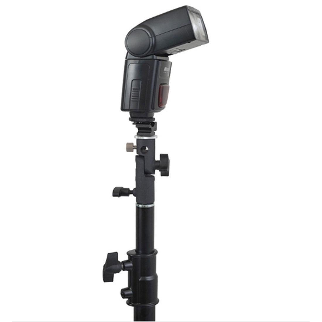 Multifunctional Flash Light Stand Umbrella Bracket - Max Load 3Kg 6