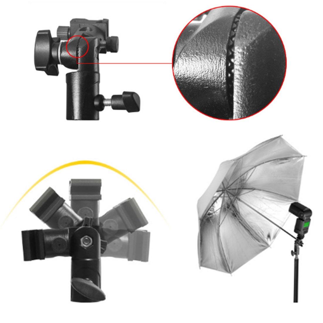 Multifunctional Flash Light Stand Umbrella Bracket - Max Load 3Kg 7