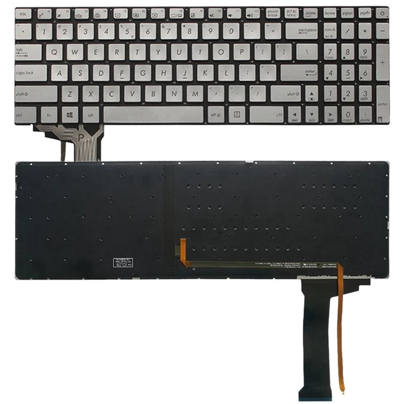 Backlit Keyboard for Asus Gl552 and N552 Series - Black 10