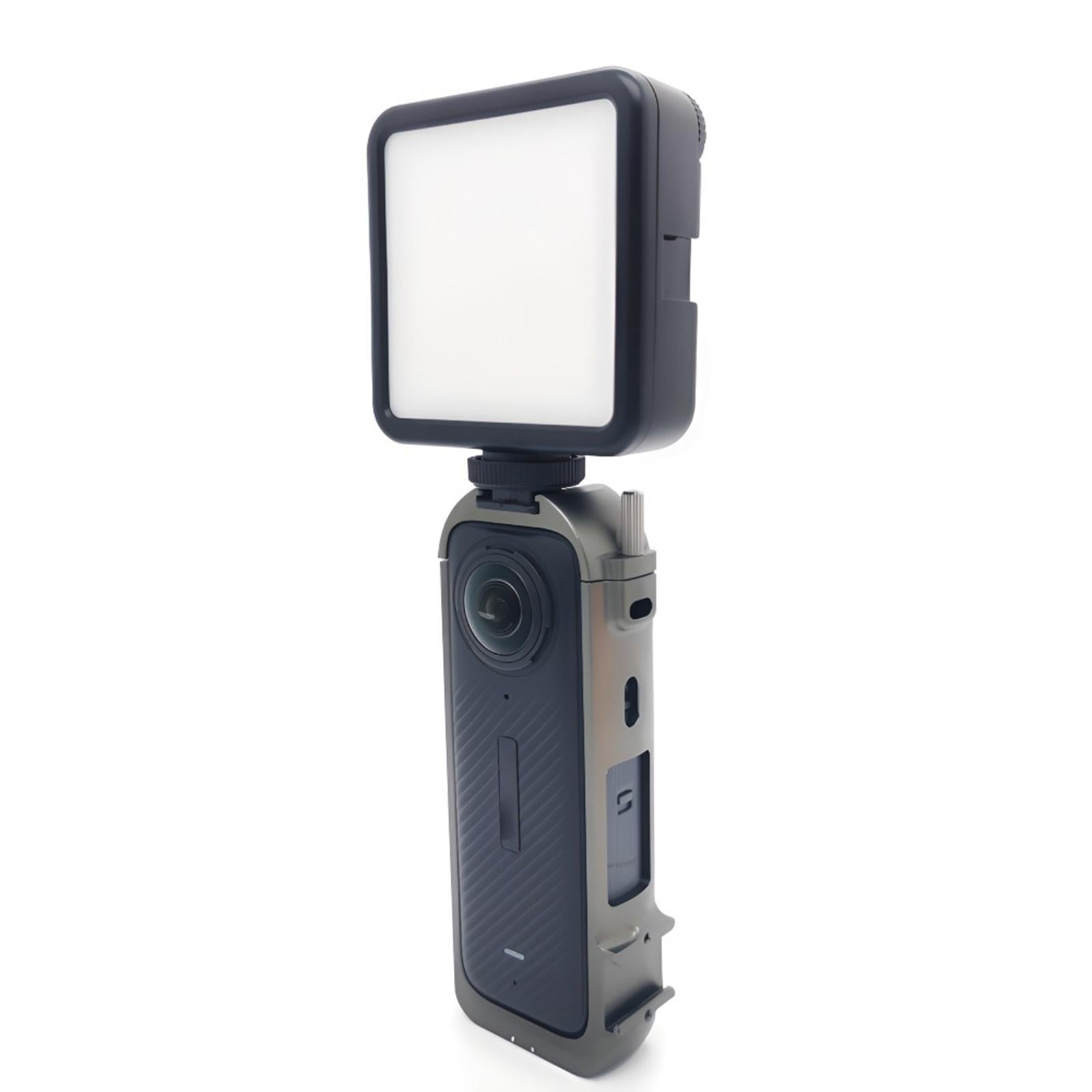 Metal Cage for Insta360 X4 with Cold Shoe and Tripod Adapter 7