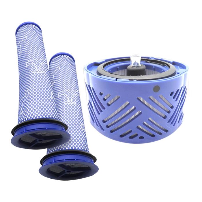 3-in-1 Rear Filter & 2 Pre-filters for Dyson V6 Vacuum - Accessories 3