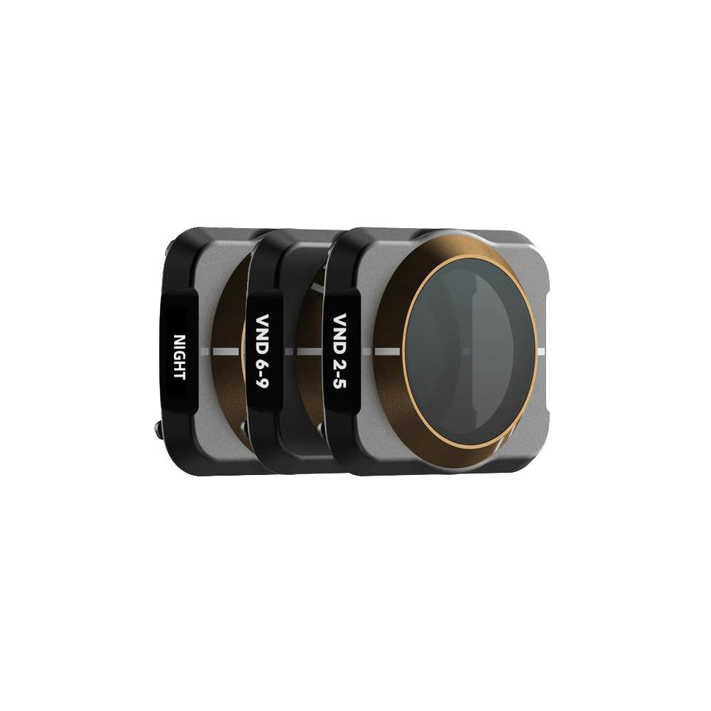 Variable Vnd Lens Filter for Dji Mavic Air 2 - 3-in-1 2.5-6.9 Stop - Reducing Light Pollution 3