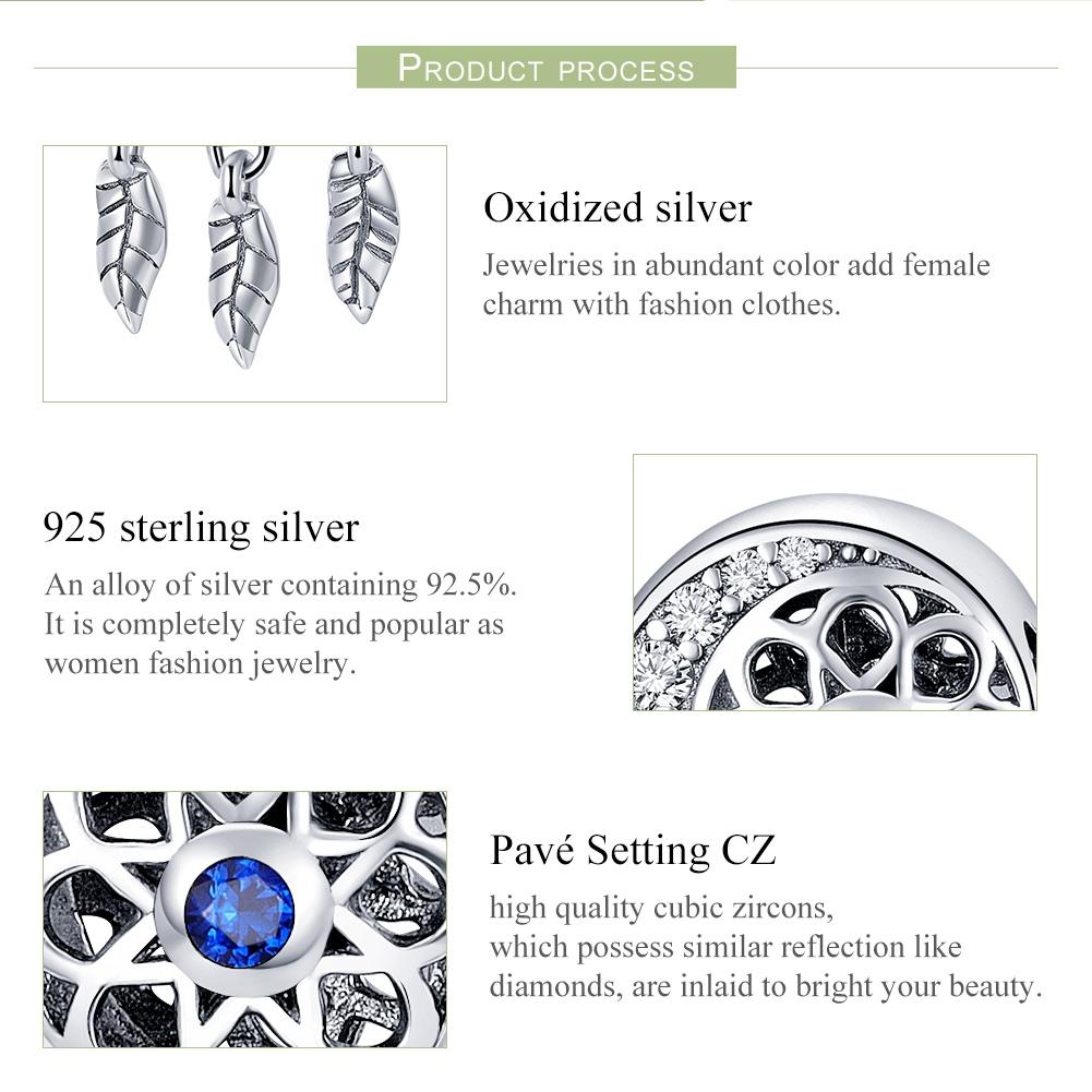 925 Sterling Silver Hollow Bead Bracelet Accessories 5