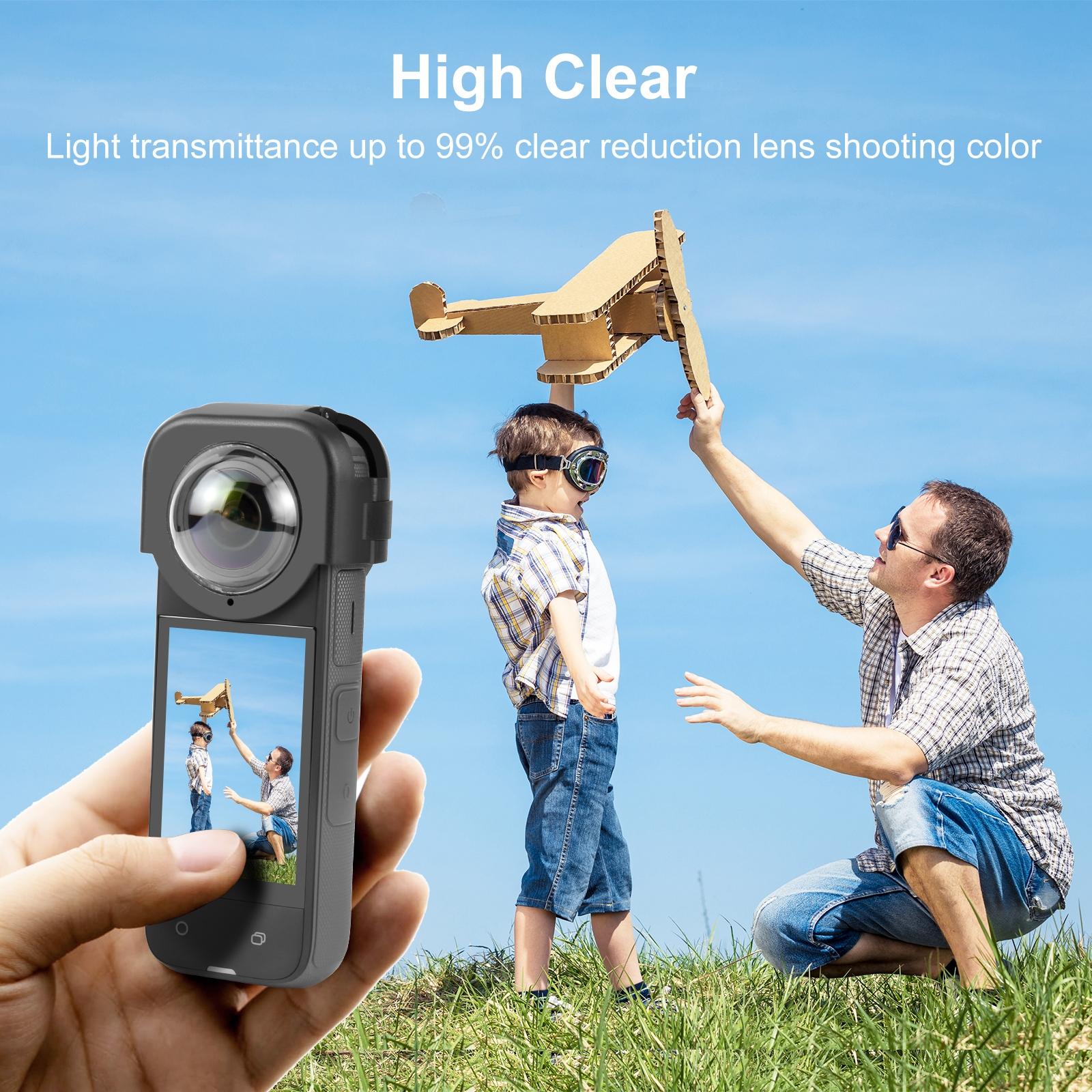 Optical Glass Lens Guard for Insta360 X4 - Protect your Lens 8