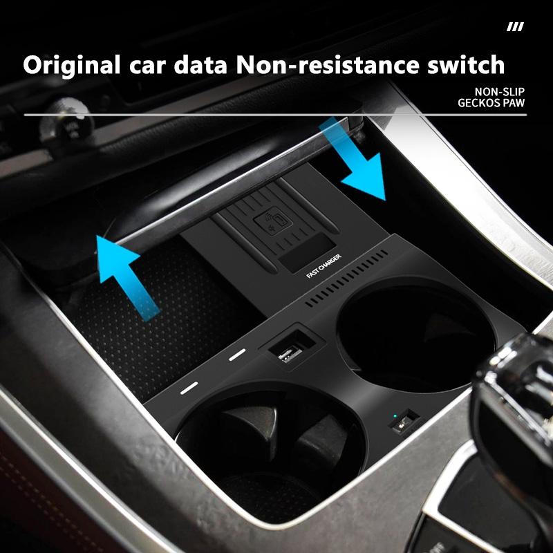 10w Wireless Charger for Bmw X6 2020-2022 - Qi Standard 7