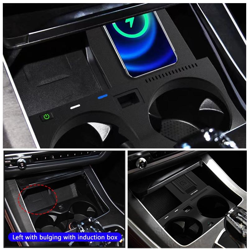 10w Wireless Charger for Bmw X6 2020-2022 - Qi Standard 8