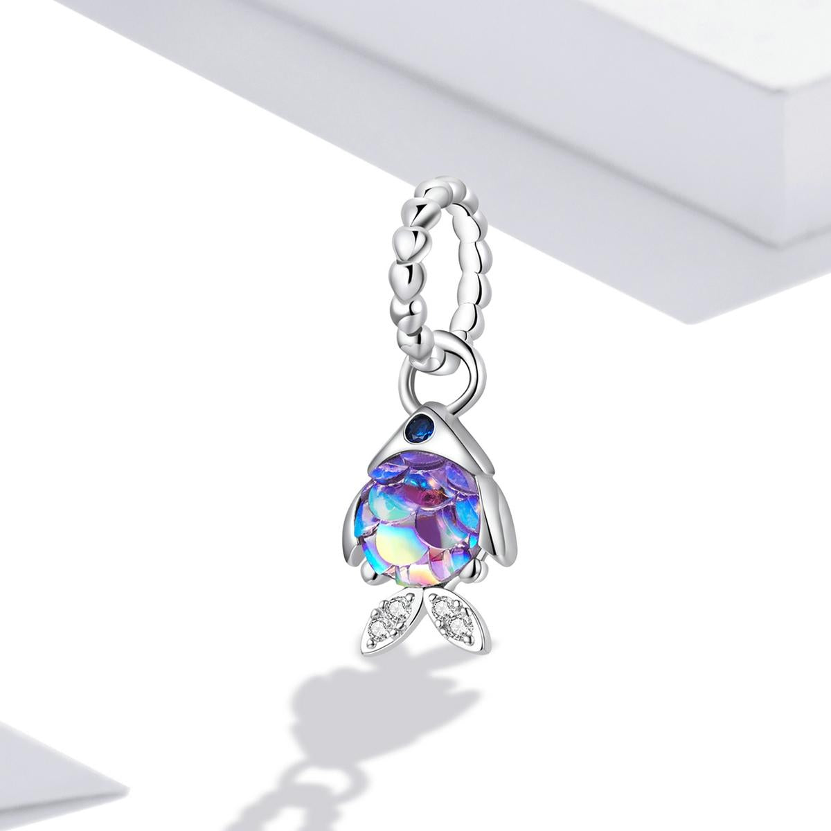 925 Sterling Silver Fantasy Fish Pendant For Diy Bracelets & Necklaces 3