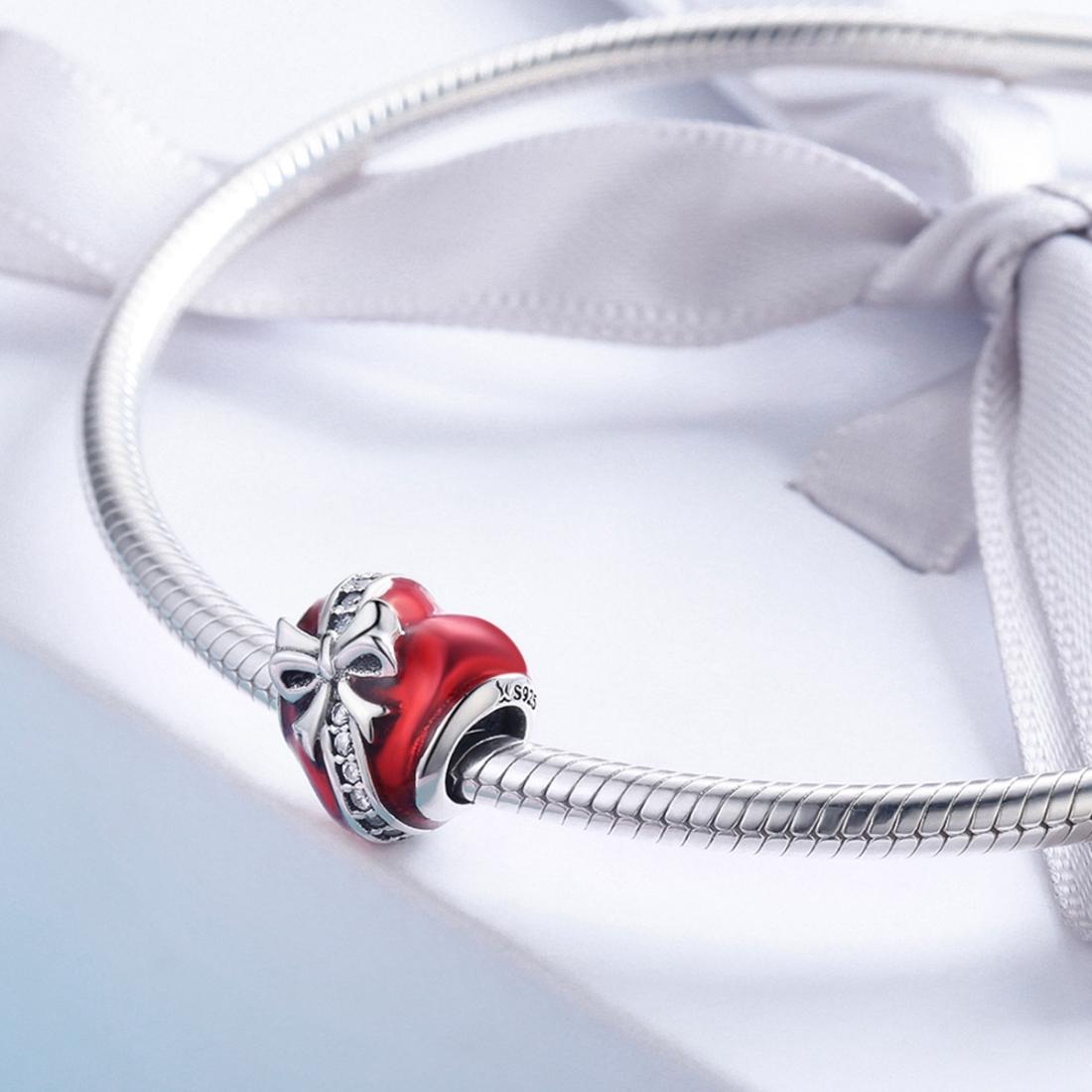 925 Sterling Silver Diy Love Beads For Valentine'S Bracelet 7