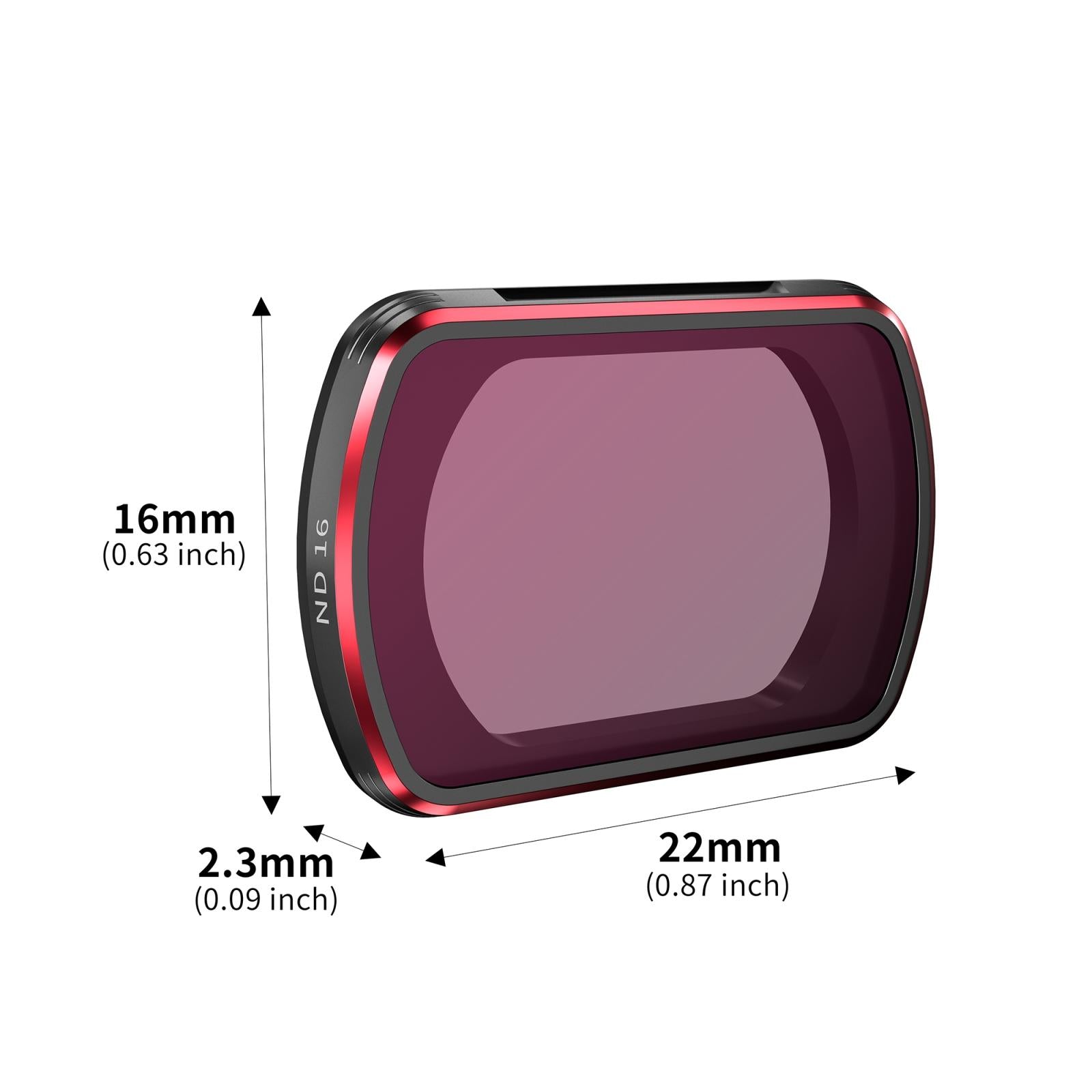 Complete Lens Filter Set for Dji Pocket 3 - Nd16 Nd64 and Nd256 4