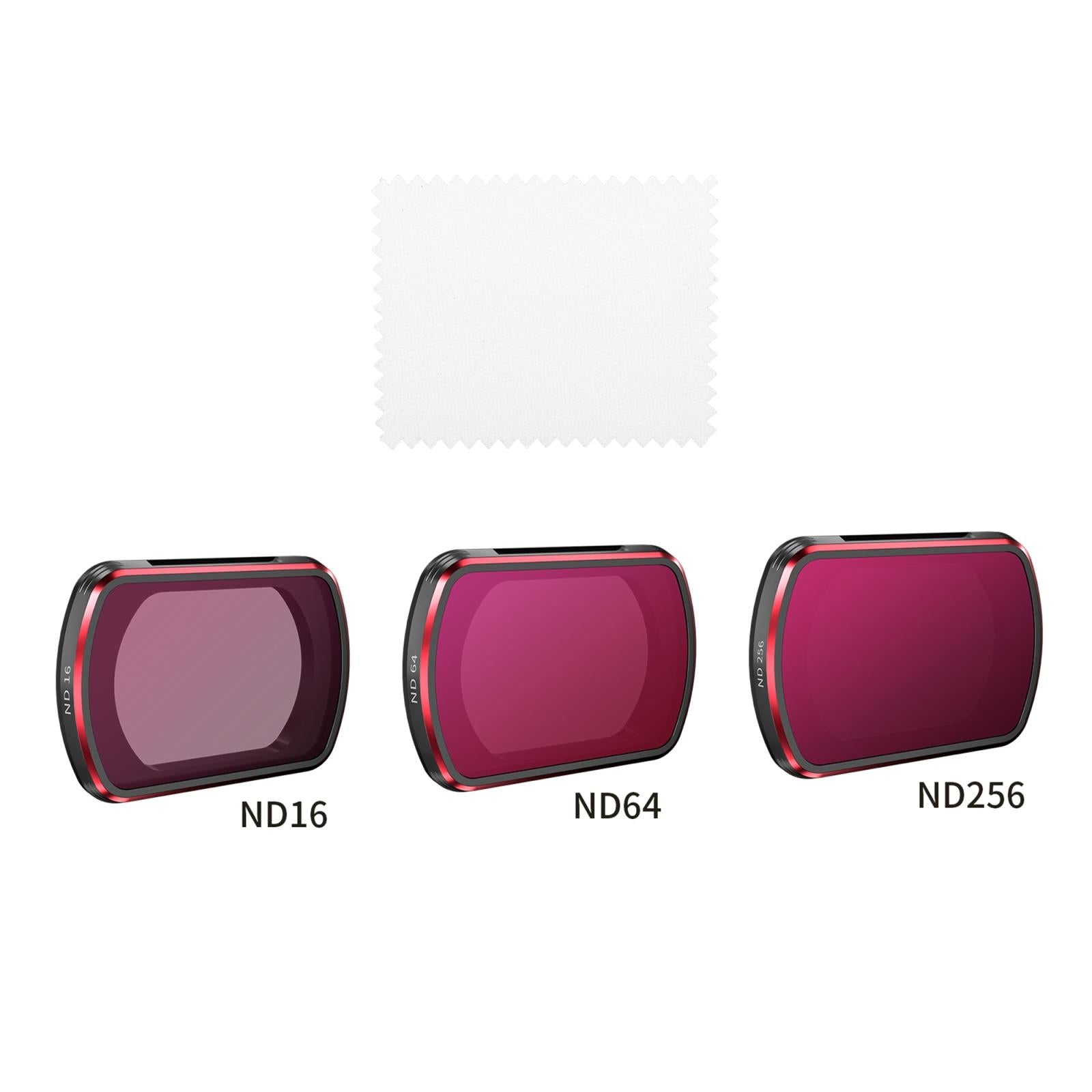 Complete Lens Filter Set for Dji Pocket 3 - Nd16 Nd64 and Nd256 5