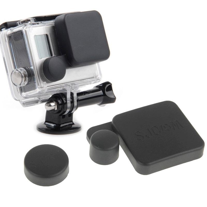 Sport Camera Lens Cap and Housing Cover Set 3