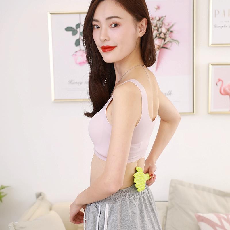 Multifunctional Silicone Palm & Back Massager Random Colour Delivery 8