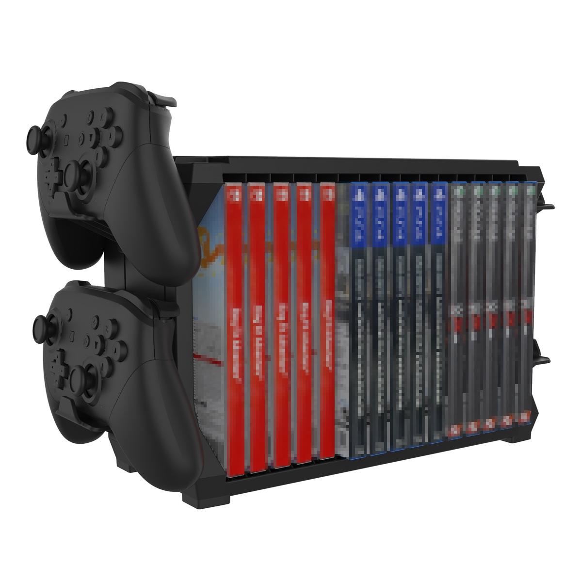 Versatile Console Storage Stand for Ps5 / Switch / Xbox - Multi-functional 5