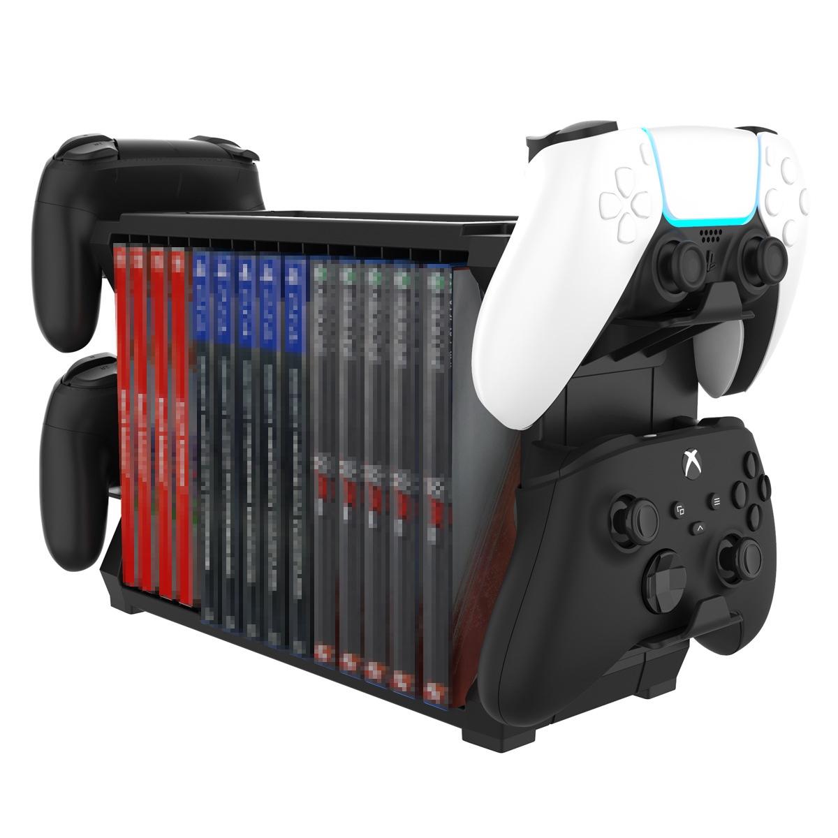 Versatile Console Storage Stand for Ps5 / Switch / Xbox - Multi-functional 6