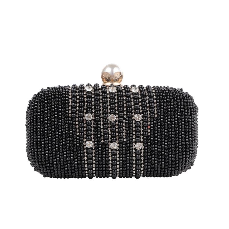 Rhinestone Evening Bag With Chain Strap 3