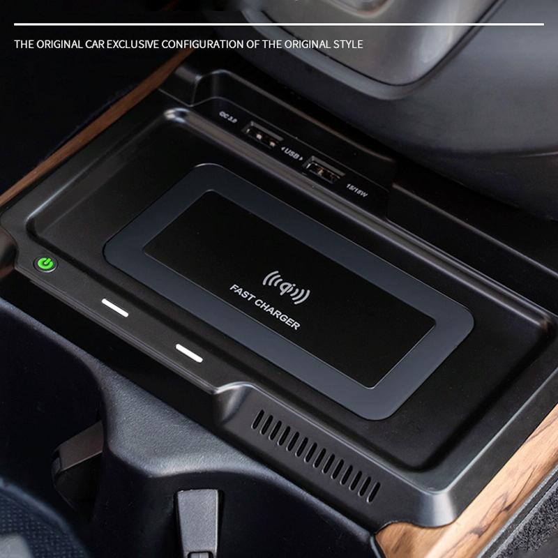 Wireless Charger for Honda Cr-v 2017-2019 - 10w Qi Standard Quick Charge 4