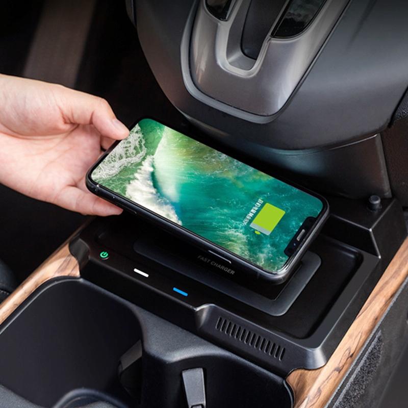 Wireless Charger for Honda Cr-v 2017-2019 - 10w Qi Standard Quick Charge 5