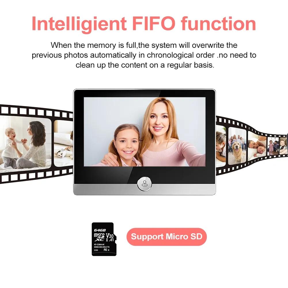 1080P Wifi Smart Doorbell With Motion Detection - 4.3 Inch Visual Display 6