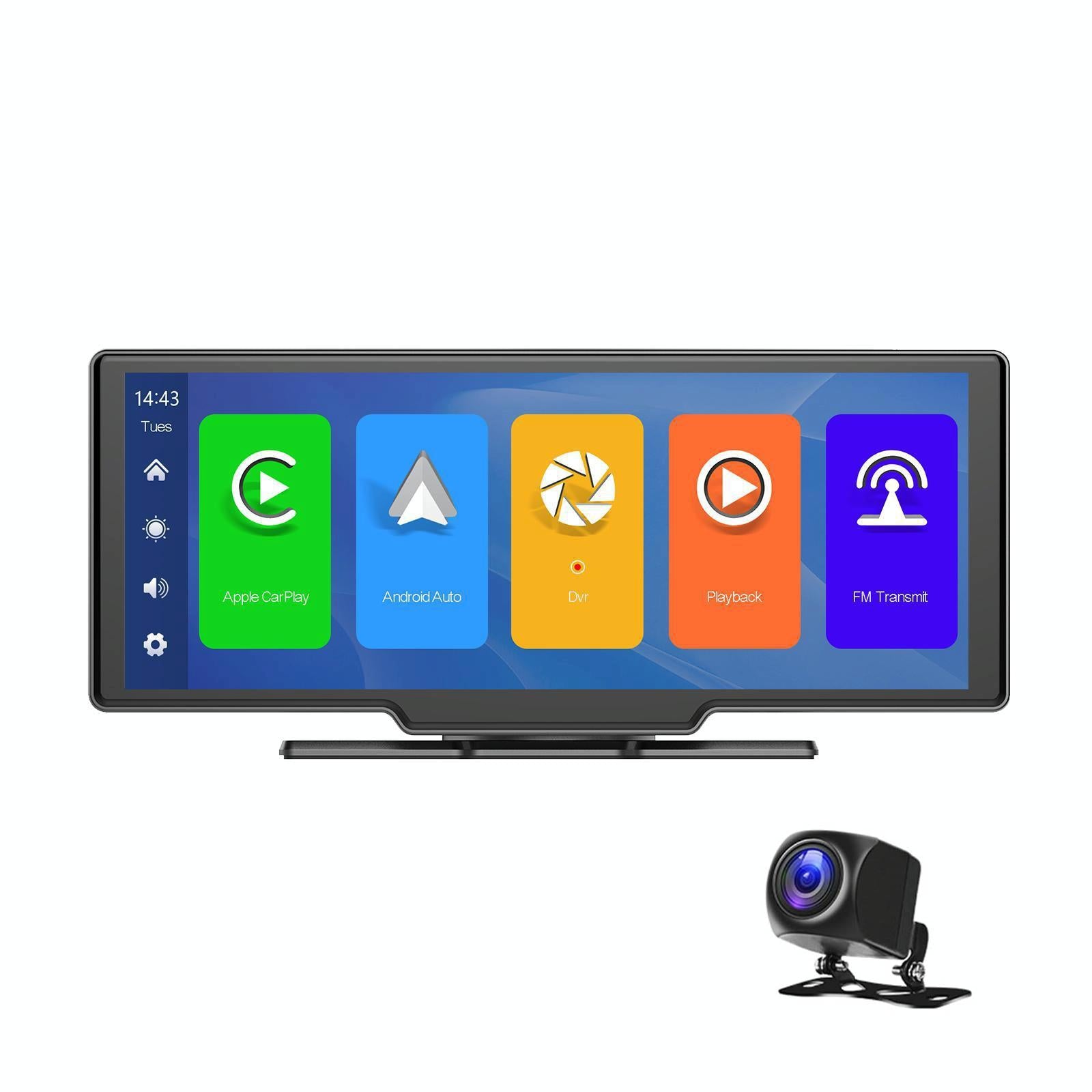 10.26 Inch Wireless Carplay Display For Android Auto 14