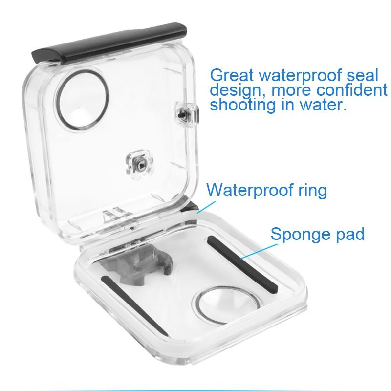 Waterproof Housing for Gopro Fusion with Mount and Wrench 4
