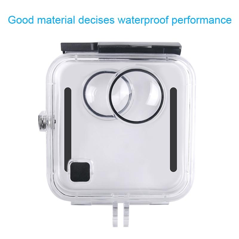 Waterproof Housing for Gopro Fusion with Mount and Wrench 5