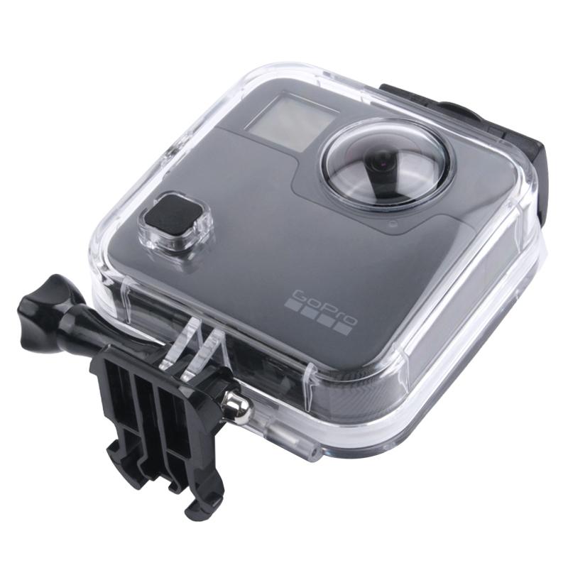 Waterproof Housing for Gopro Fusion with Mount and Wrench 7