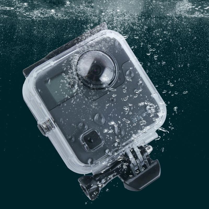 Waterproof Housing for Gopro Fusion with Mount and Wrench 11