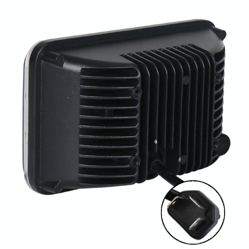 5 Inch 45W Dc 9 - 30V 3060Lm Ip67 Car Led Work Lights / Headlight With 15Leds Lamps 5