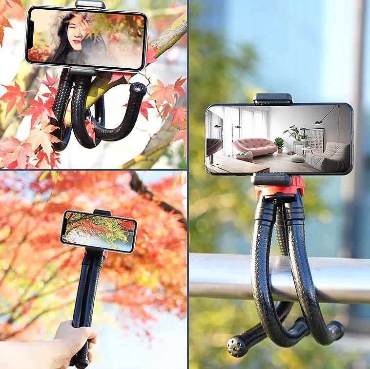 Flexible Mini Tripod with Ball Head for Slr Gopro Dji and Other Action Cameras - 30cm x 5cm 4
