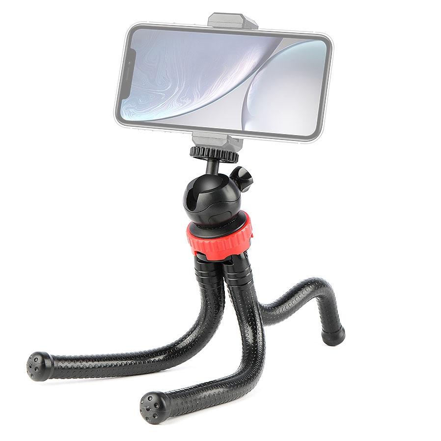 Flexible Mini Tripod with Ball Head for Slr Gopro Dji and Other Action Cameras - 30cm x 5cm 12