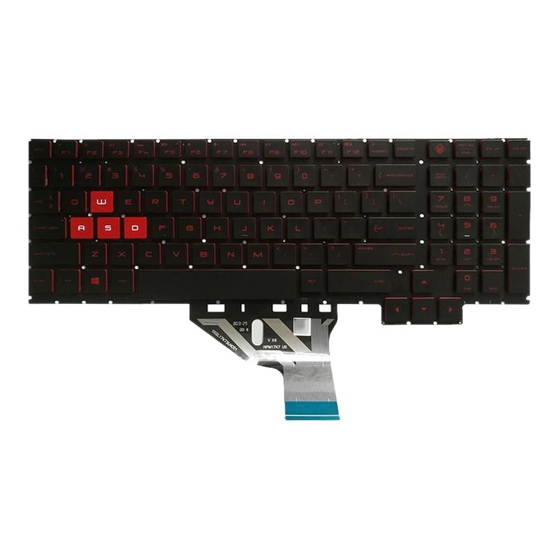 Backlit us Keyboard for Hp Omen 15-ce Series 3