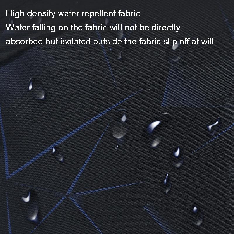 Men Oxford Cloth Chest Bag Graffiti Blue Ideal For Sports And Travel 8