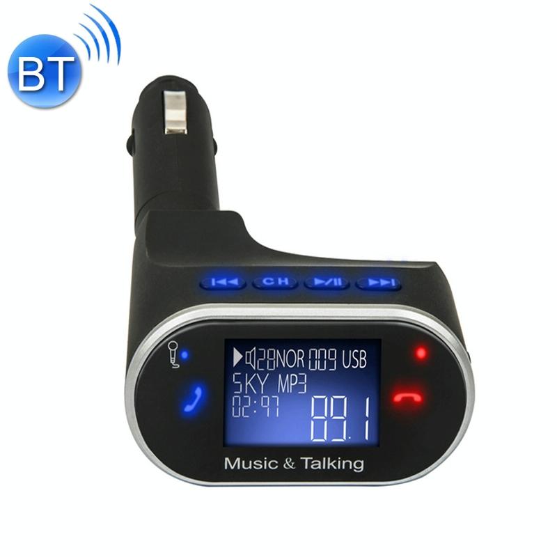 Car Stereo Radio Mp3 Player Bluetooth Hands-Free Fm Transmitter 3