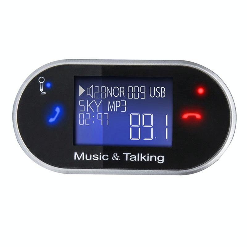 Car Stereo Radio Mp3 Player Bluetooth Hands-Free Fm Transmitter 5