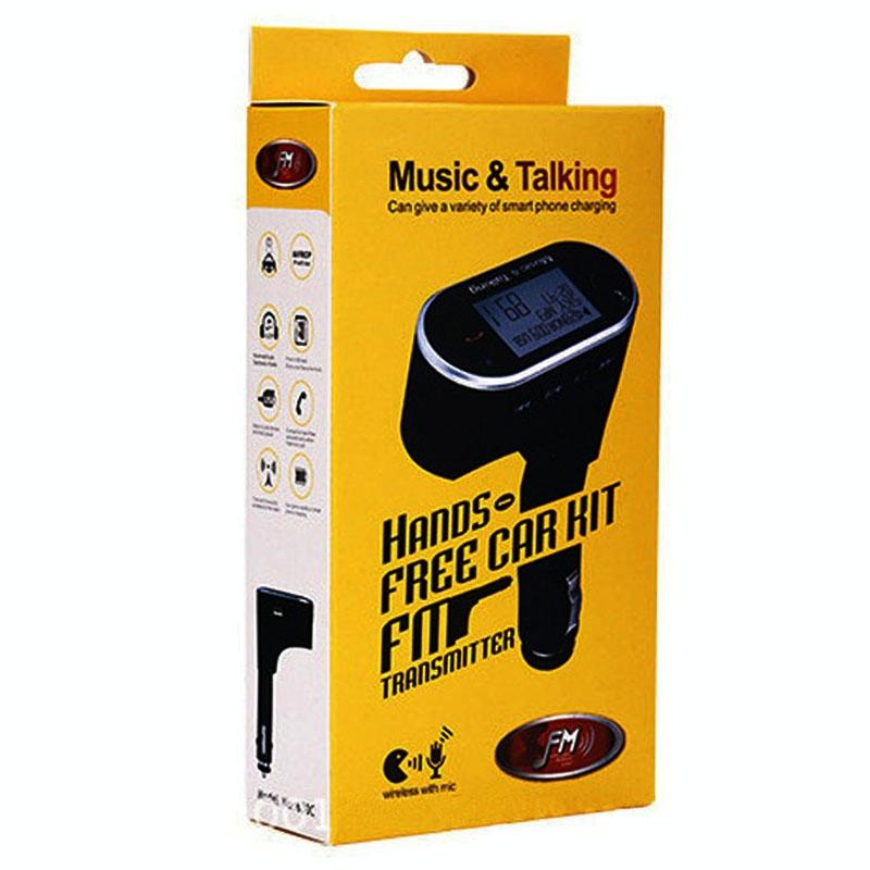 Car Stereo Radio Mp3 Player Bluetooth Hands-Free Fm Transmitter 9