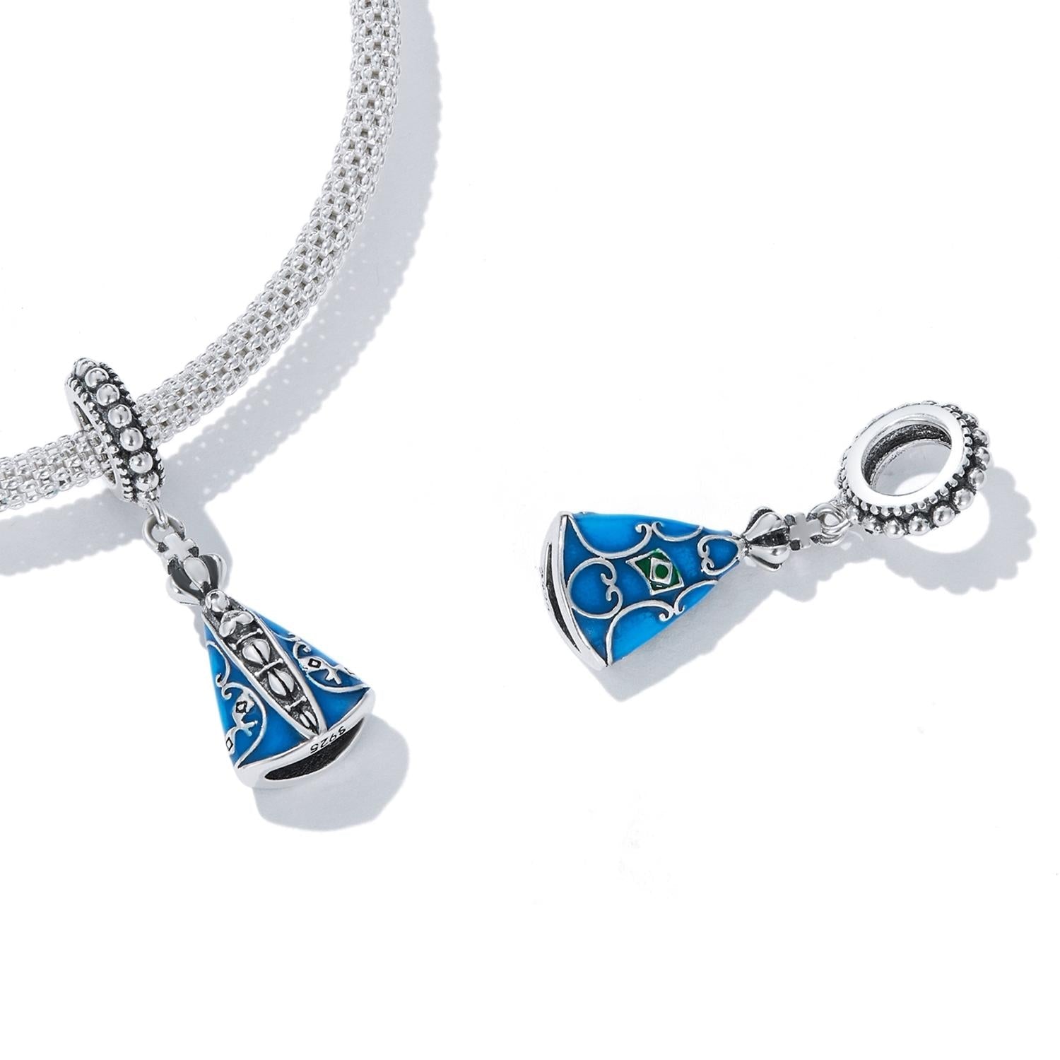 925 Sterling Silver Virgin Pendant For Diy Bracelets & Necklaces 6