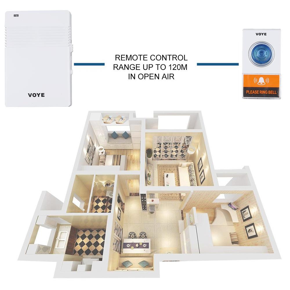 38 Melody Wireless Doorbell - White 7