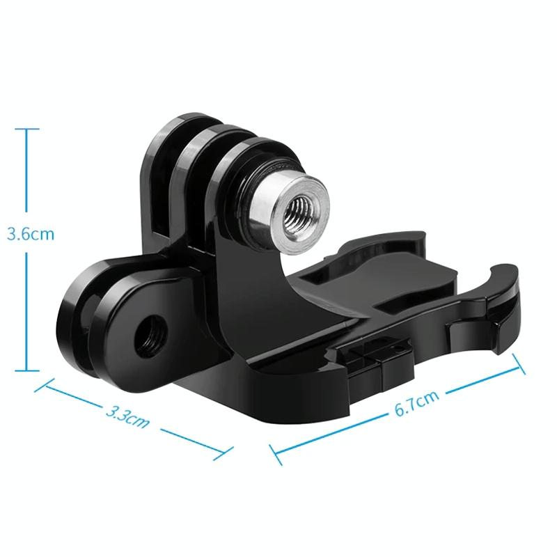 Double Head J Buckle Backpack Mount For Sports Cameras 3