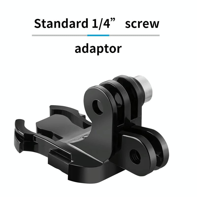 Double Head J Buckle Backpack Mount For Sports Cameras 6