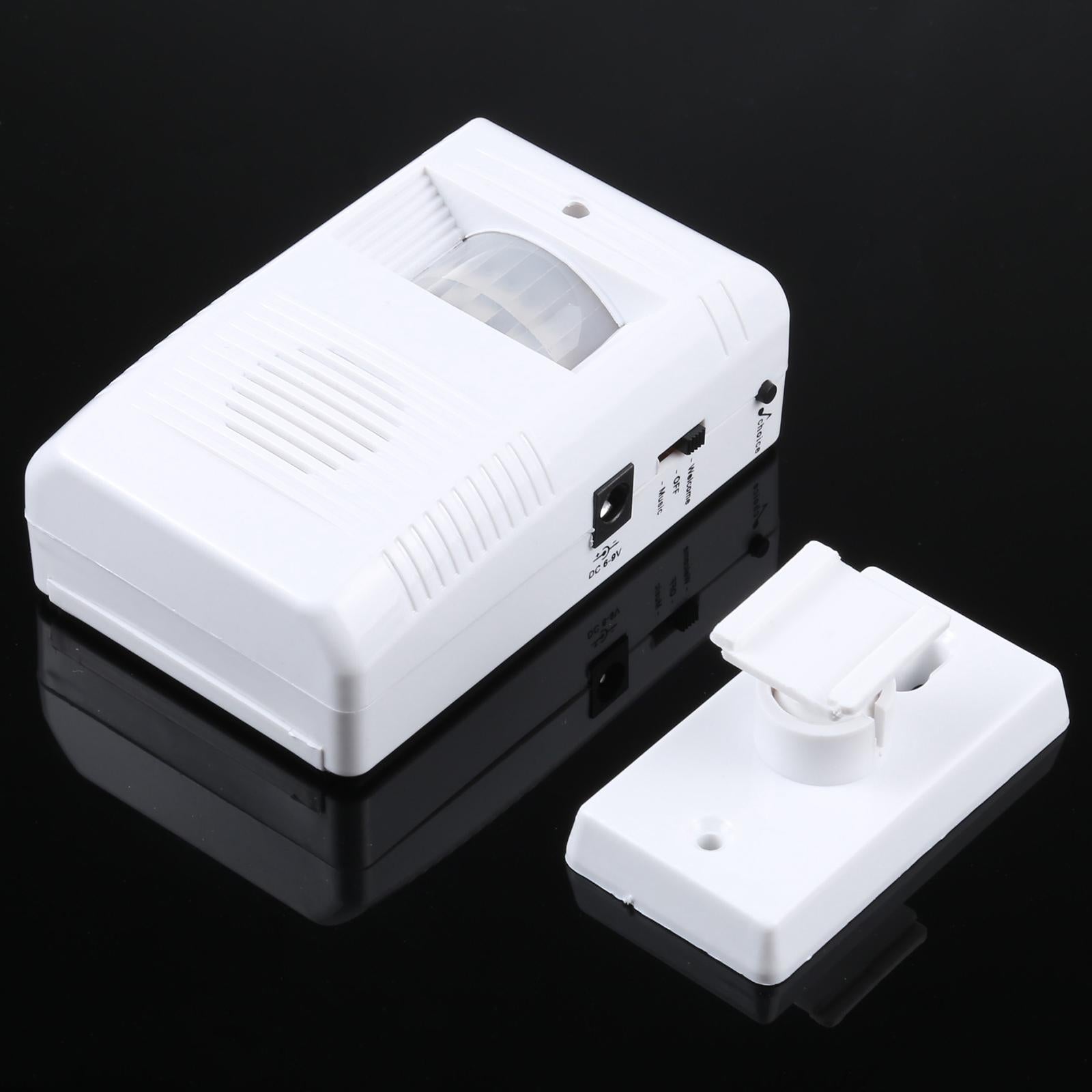 Electronic Infrared Sensor Doorbell - White Guest Welcome 5