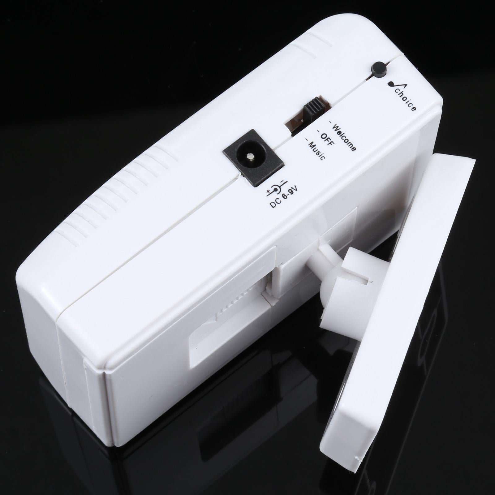 Electronic Infrared Sensor Doorbell - White Guest Welcome 6
