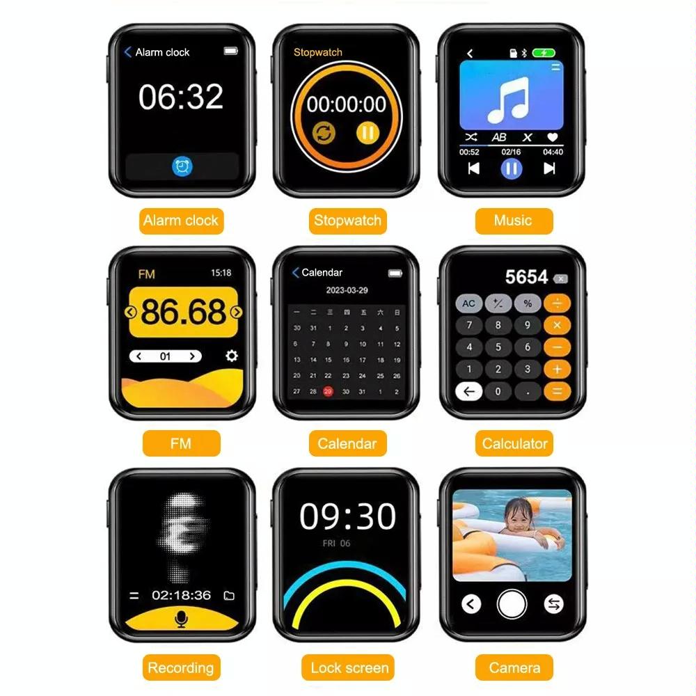 16Gb Mp3 Player With Fhd Camera & Bluetooth - 64Gb 7