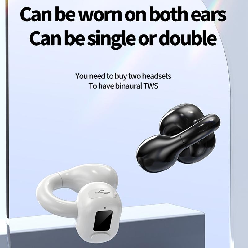 Waterproof Bluetooth Earphones with Ear Clip - M10 7