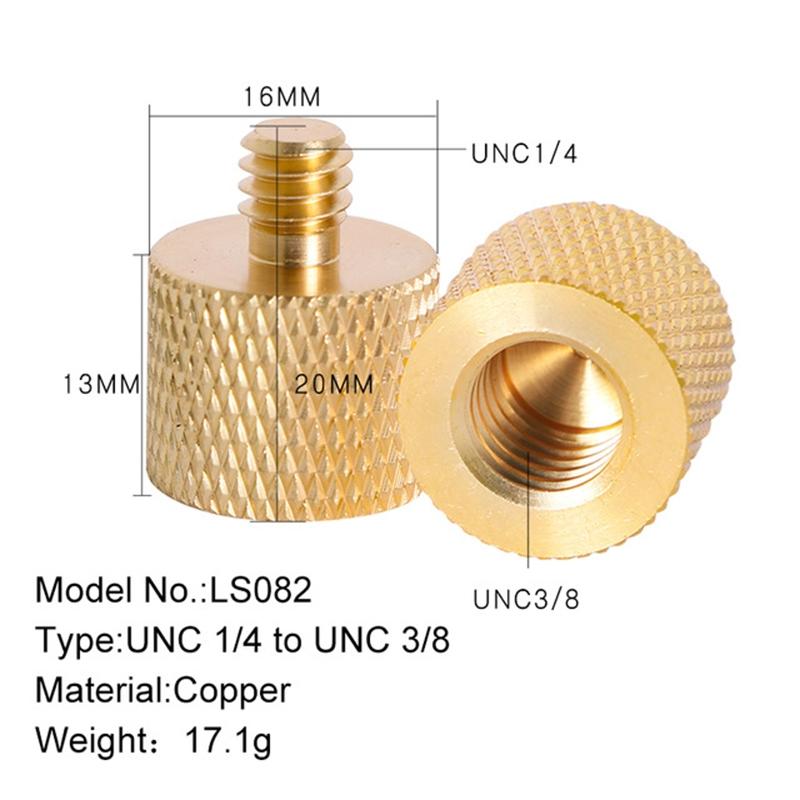 3 / 8 Female To 1 / 4 Male Conversion Screws - Set Of 2 3
