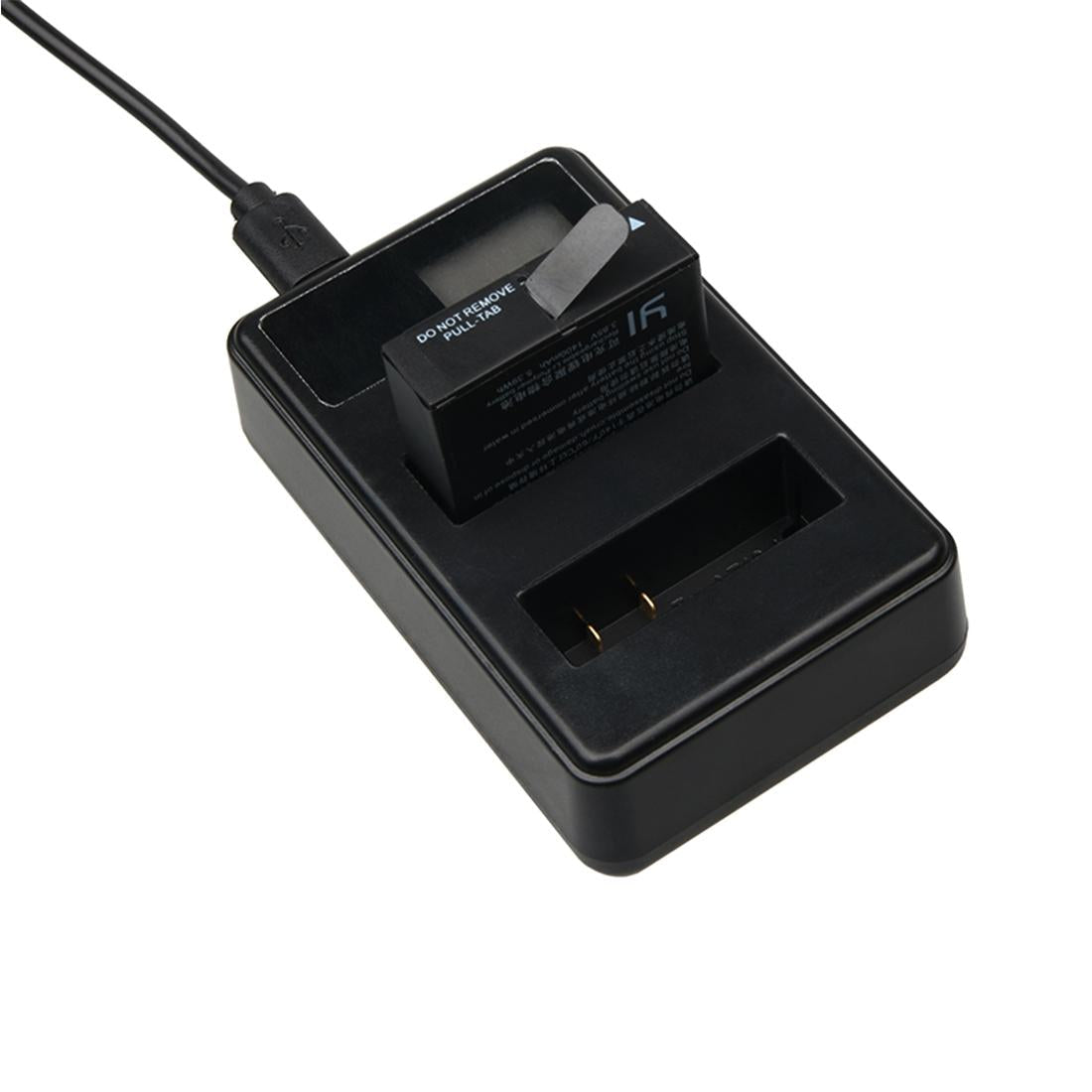 Usb Charger for Xiaoyi 4k Camera with Dual Batteries and Lcd Display 6